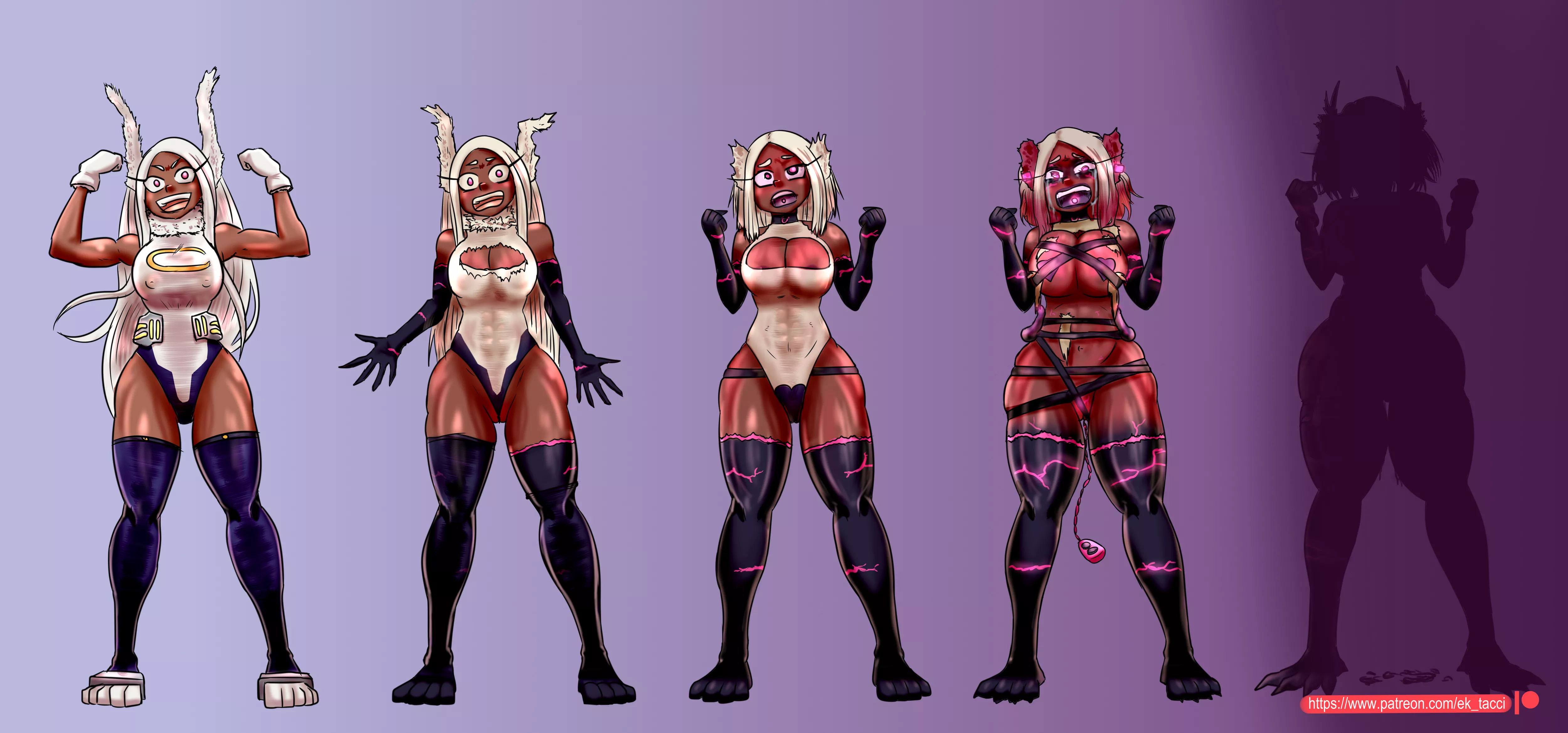 Hero to Nomu Breeder - Mirko [by ek_tacci] posted by ek_tacci