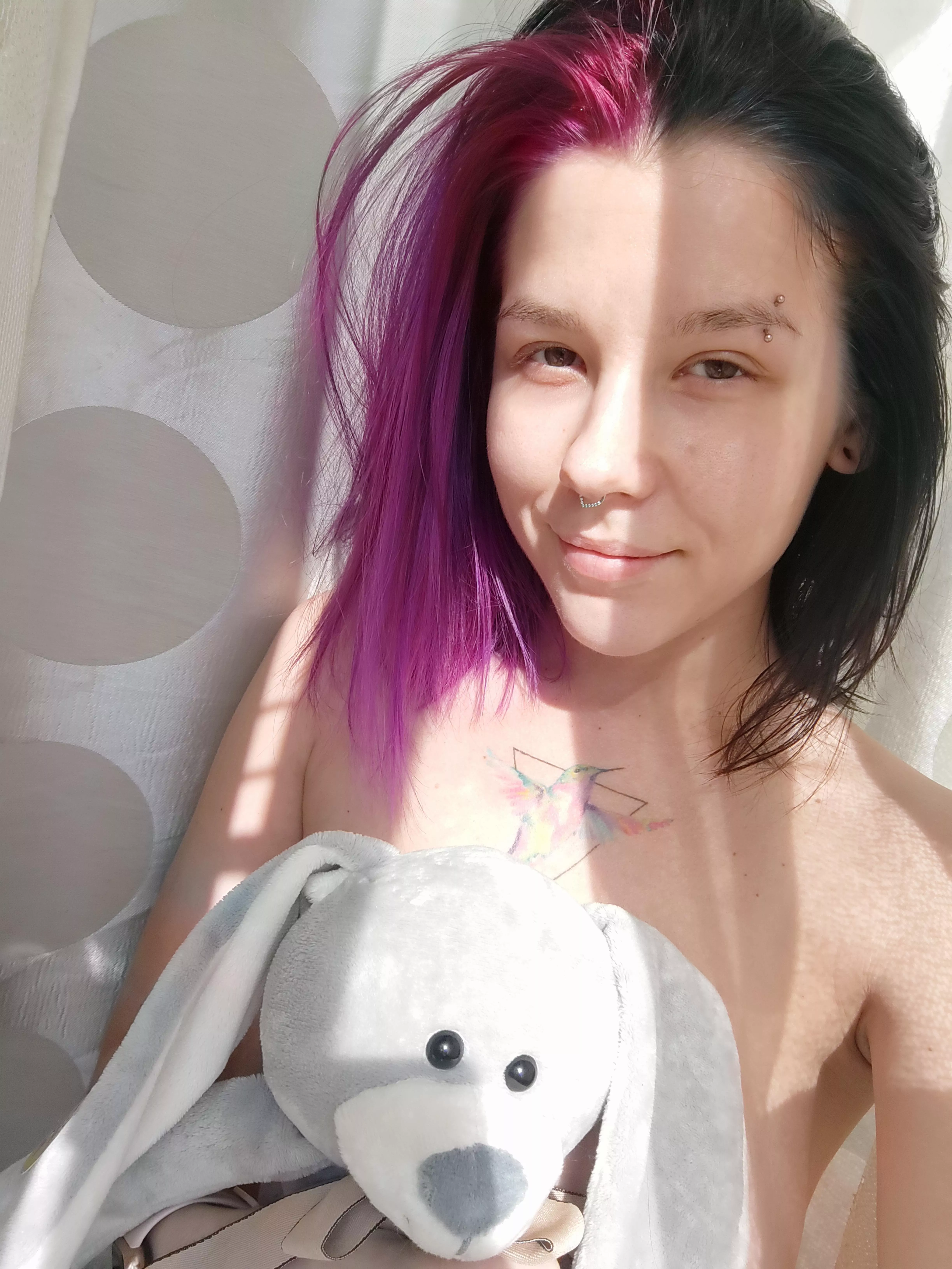 I hope you like my hair. posted by babyishSidecar790