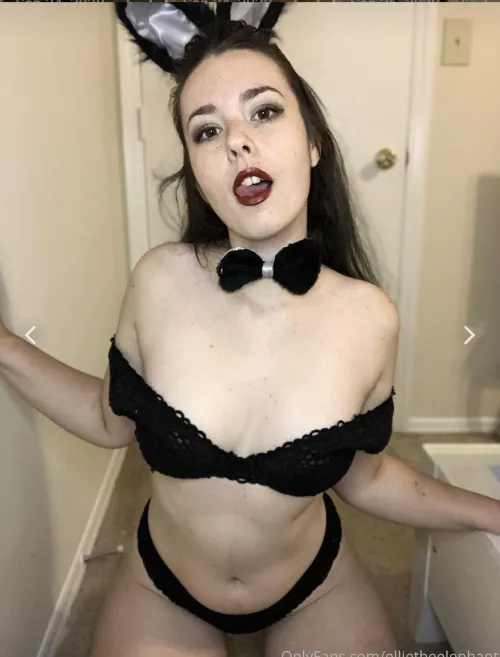 I’ll be your sexy lil bunny :3 by ellietheelephant29