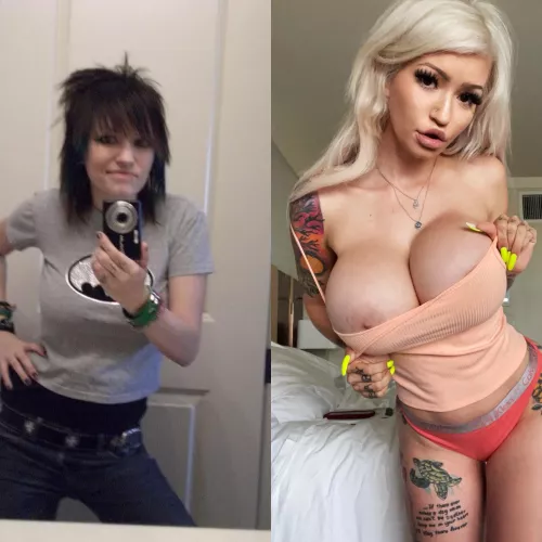 I’m obsessed with my transformation 😍 I can’t stop posting before and after pics ! by Independent-Fun3798