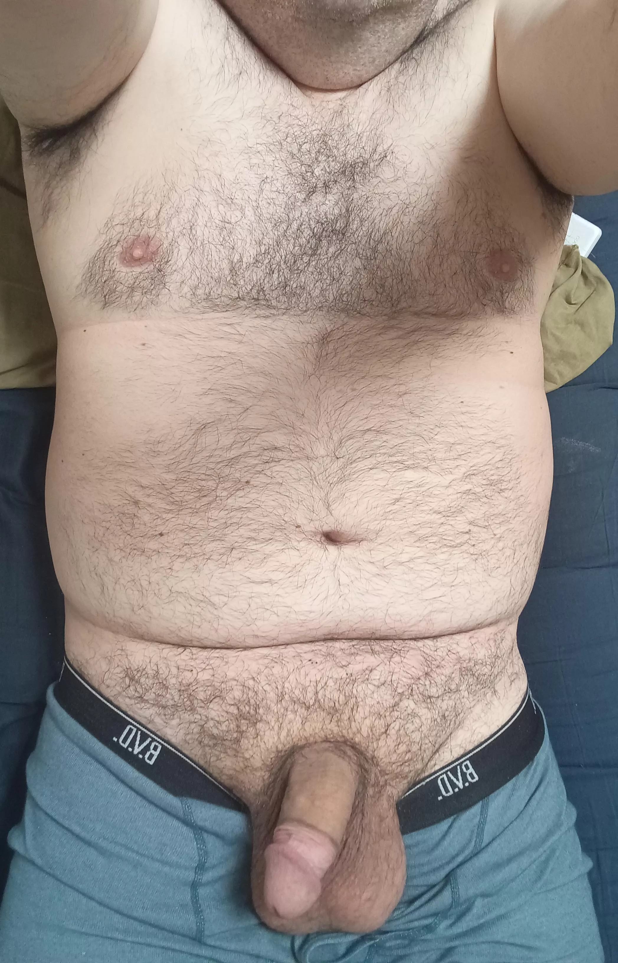 Laying in bed, hoping someone will want to snuggle. (44 yr old) posted by Majestic78Enchilada