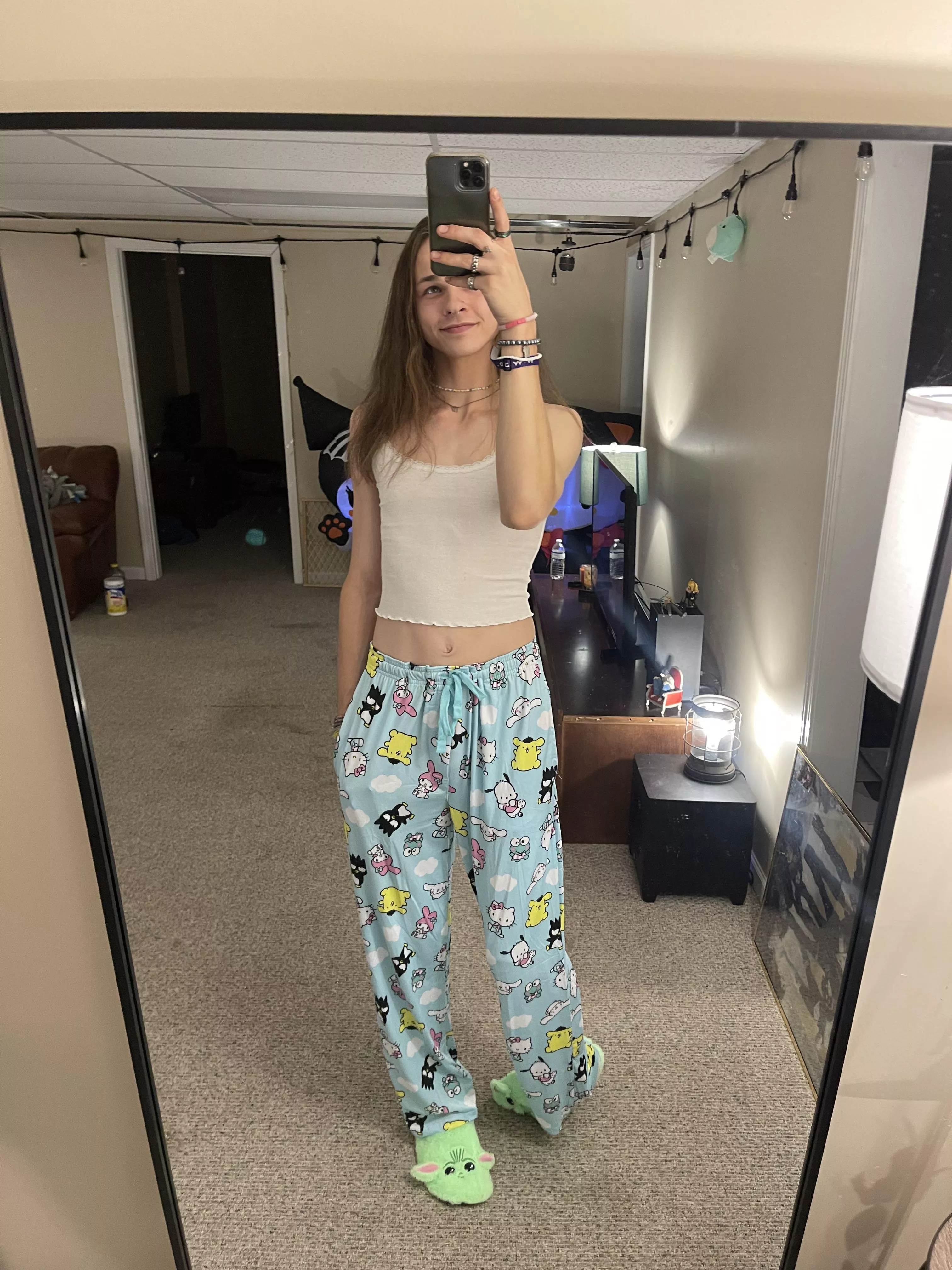 look at my new pj’s 🤭 posted by JackieGoRawr