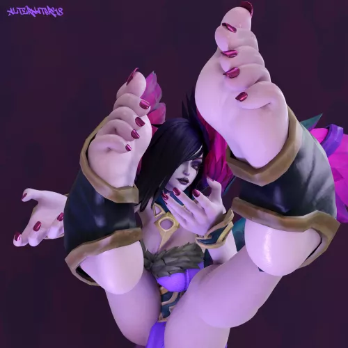 Morgana (League of Legends) [Artist: Alternat0r218] by ComaOfSouls