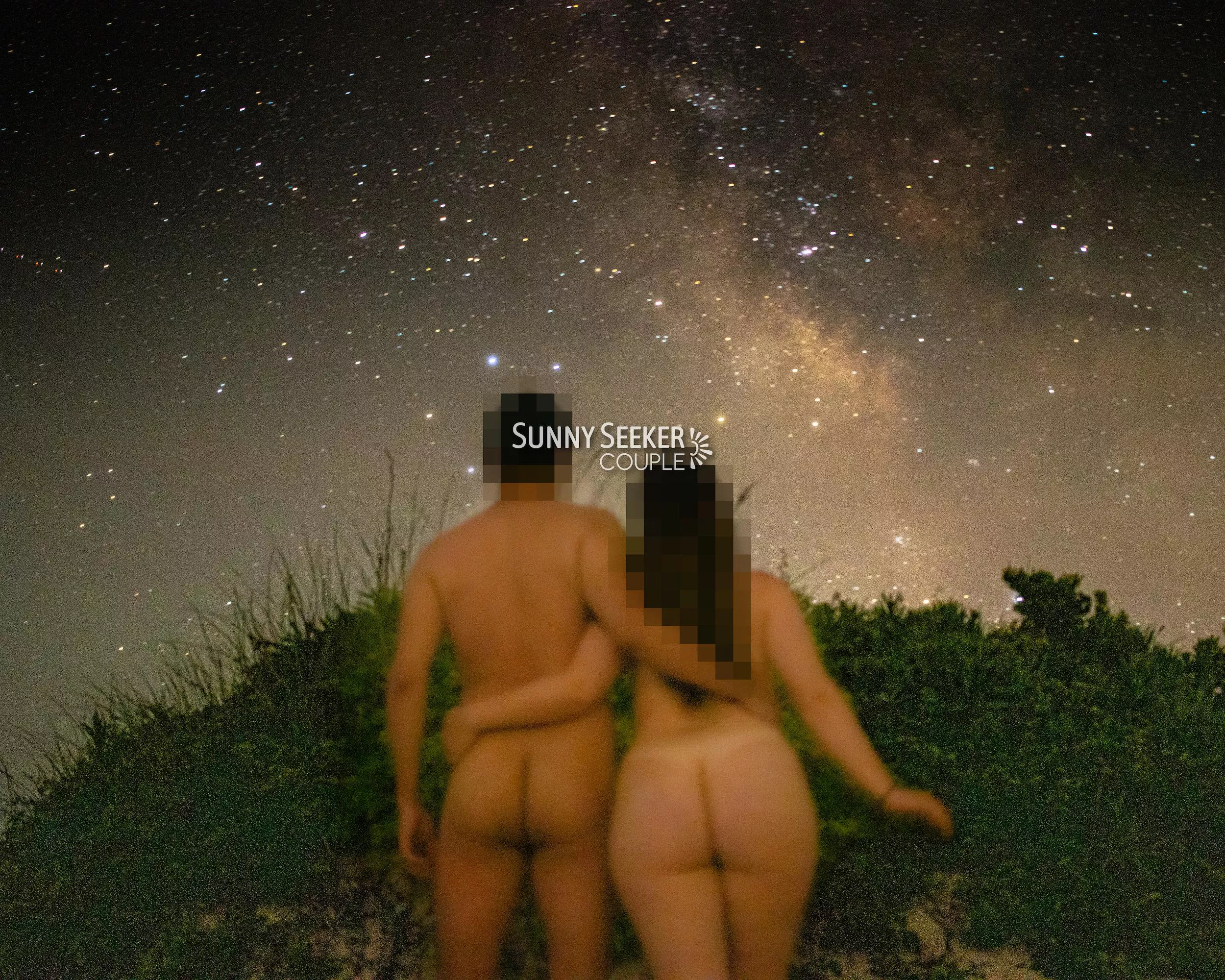 Our late night activities while camping at the beach... posted by SunnySeekerCouple