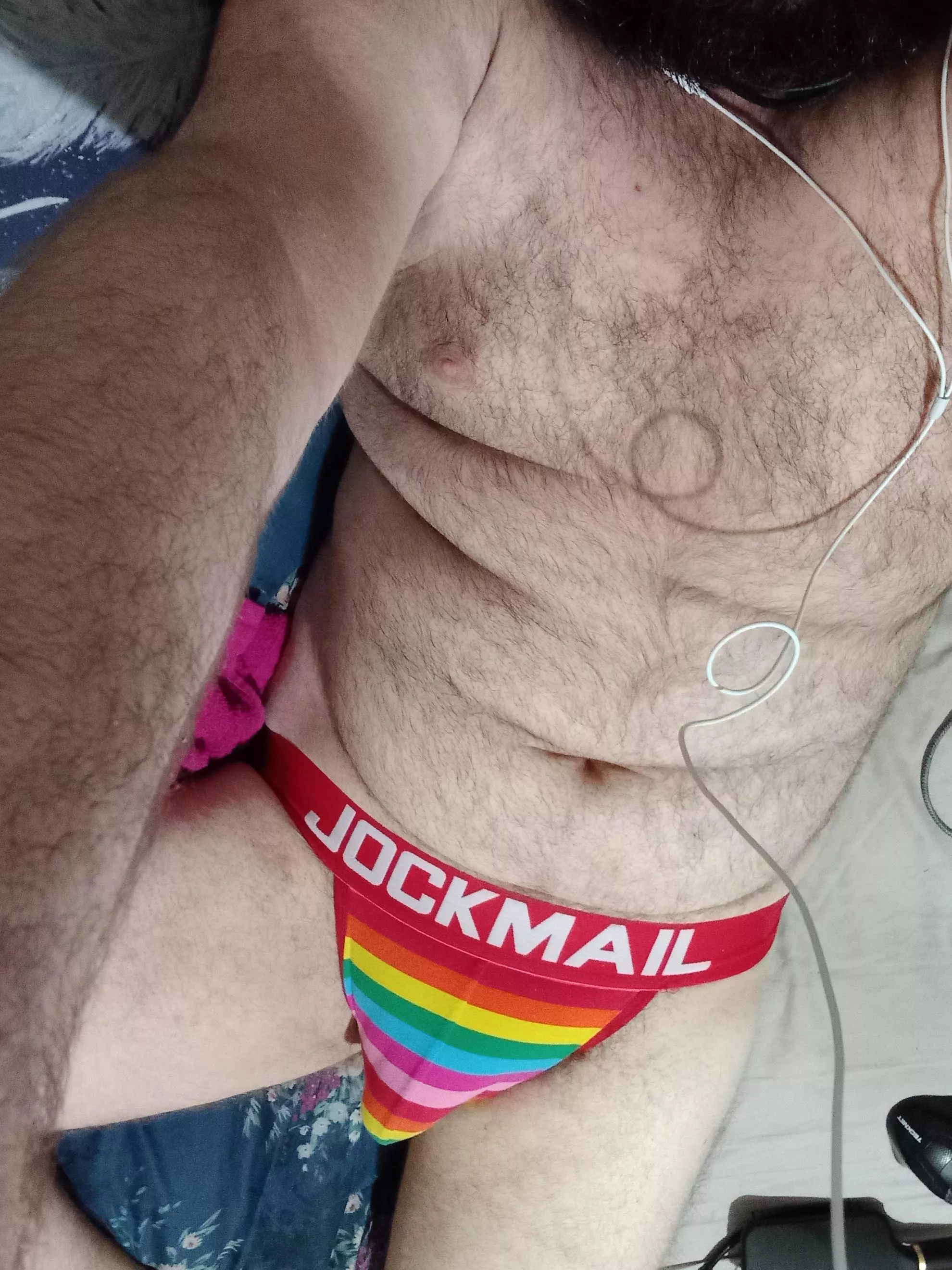 Recently got myself a couple jockstrap, thought I looked good posted by Starryeyedguy