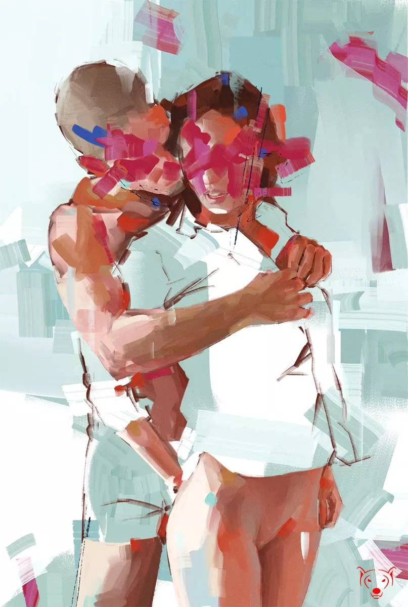 Seduction art by me posted by TheRed_PolarBear