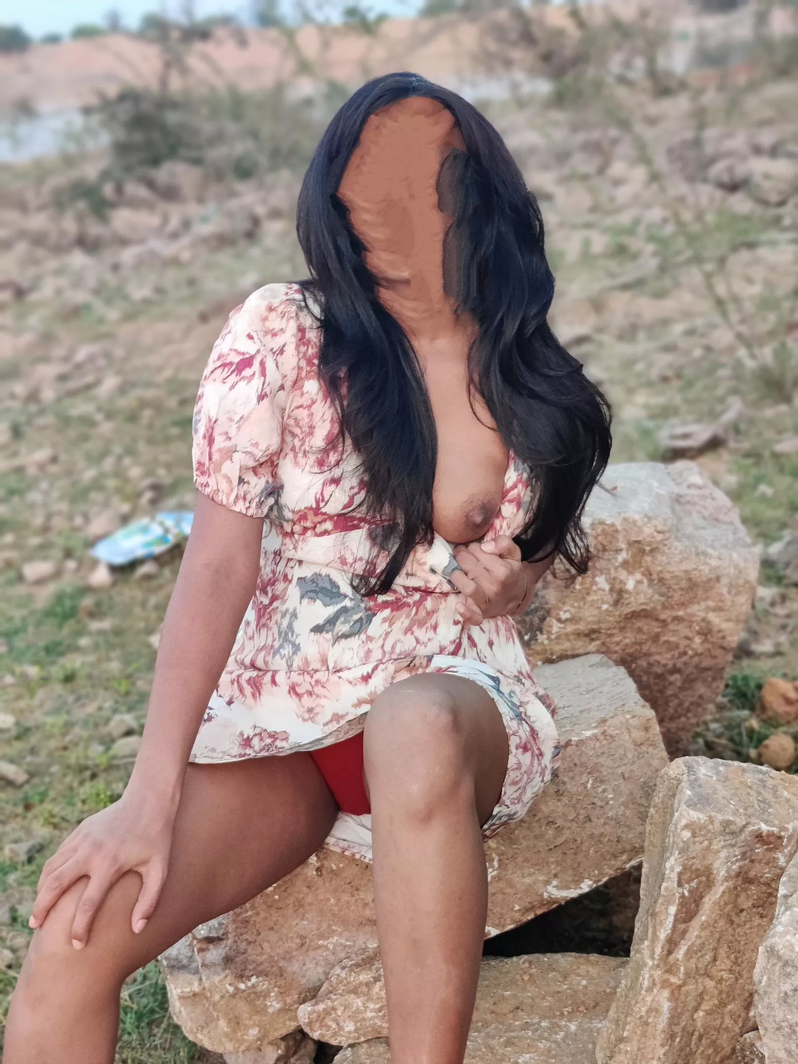 Slutty hotwife with her tits out after the boatride 😍.. Should the panties be removed too?? 😉 posted by Affectionate-Wish136