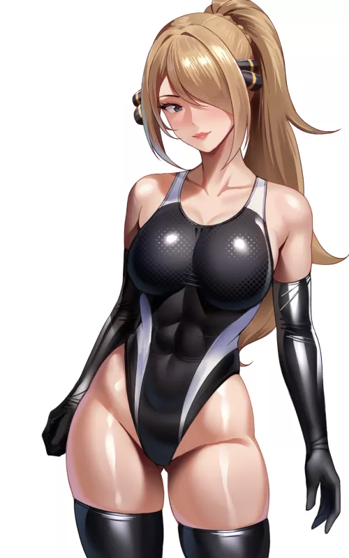 Swimsuit Cynthia by CheetahSperm18