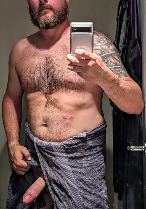 Towel can't contain it by justkillingtime1348