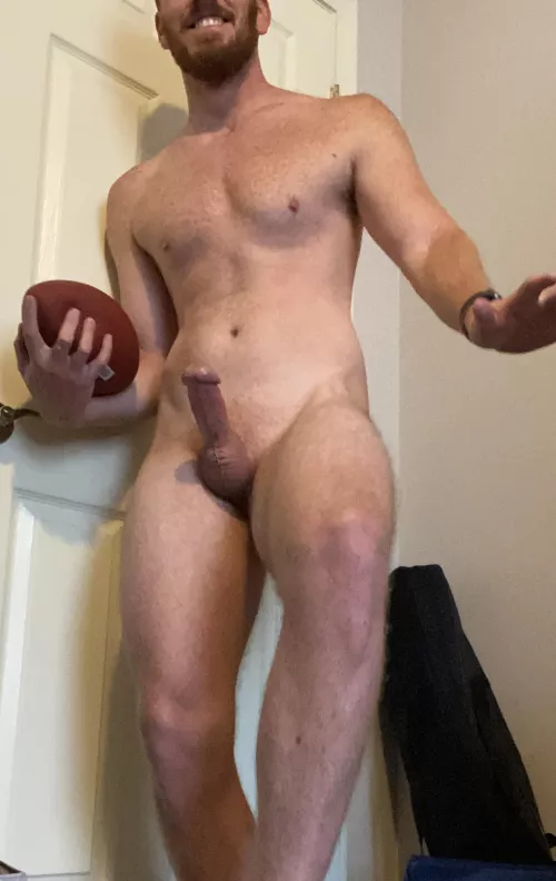 Want to cum and watch some football? by Objective_Ninja_3661