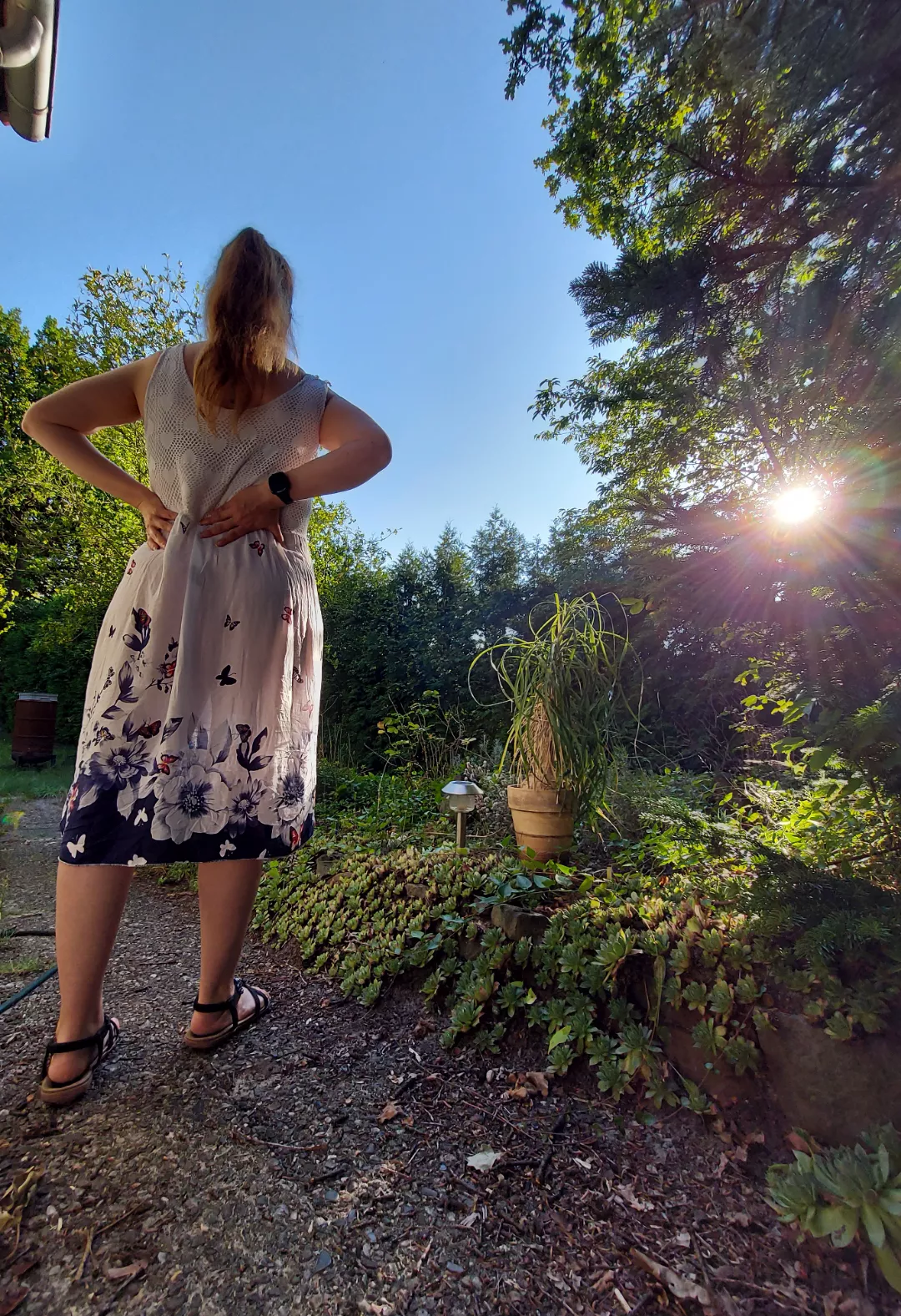 Went outside to enjoy these last days of summer. posted by busty-nymphoslut