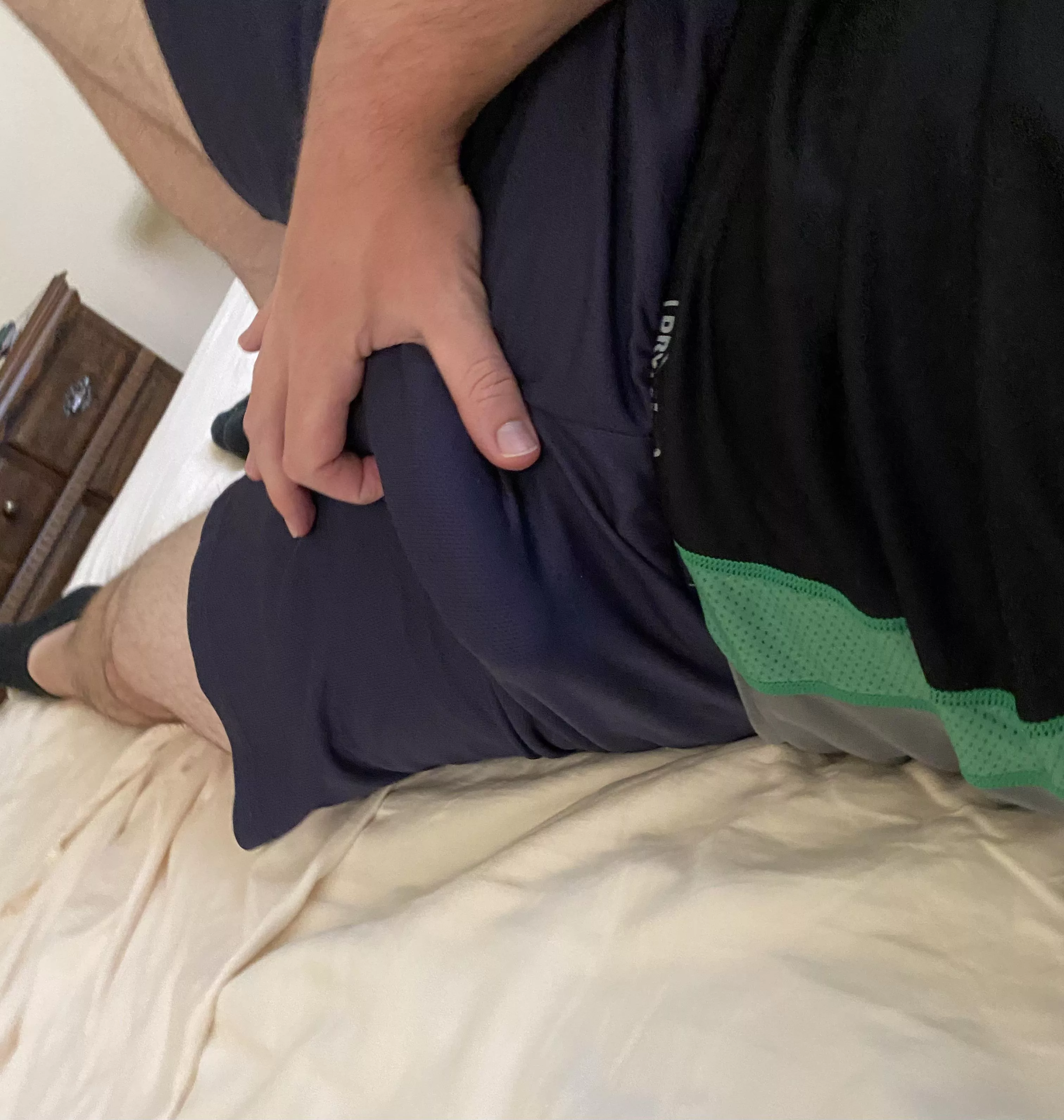 Woke up from a nap, looked down, saw this. posted by bobbykn88