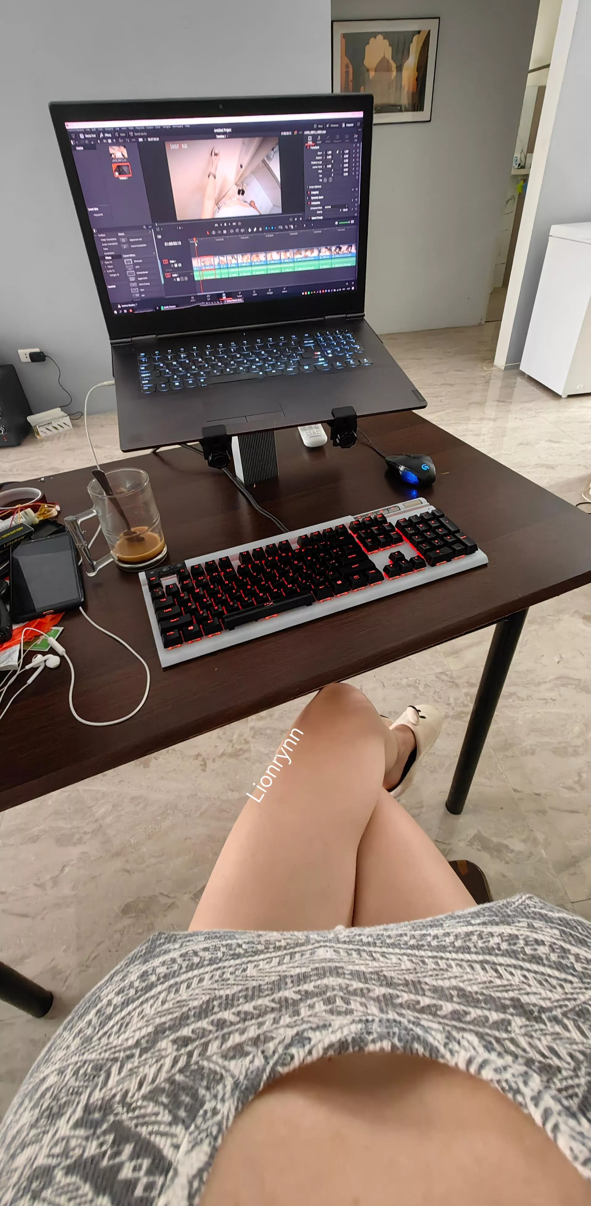 Worktime [OC] posted by Lionrynn