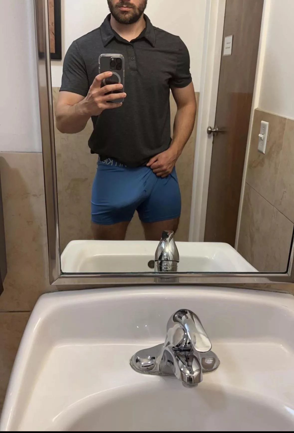 Your coworker is taking bulge pics when he’s bored at work posted by Hot_Sprinkles_1870