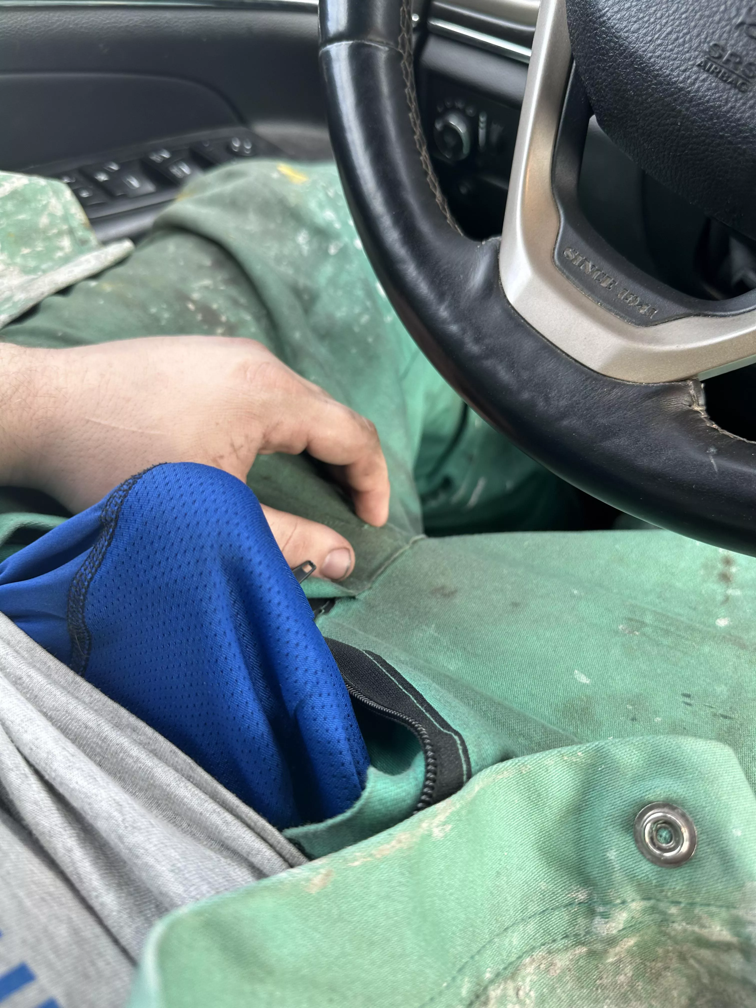 Blue collar chub stuck at work posted by Odd-Speed7945