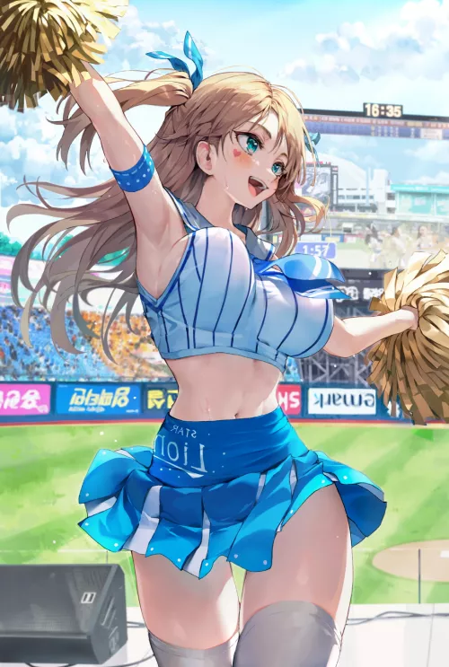 Cheerleader [Artist's Original] by xSaviour_N