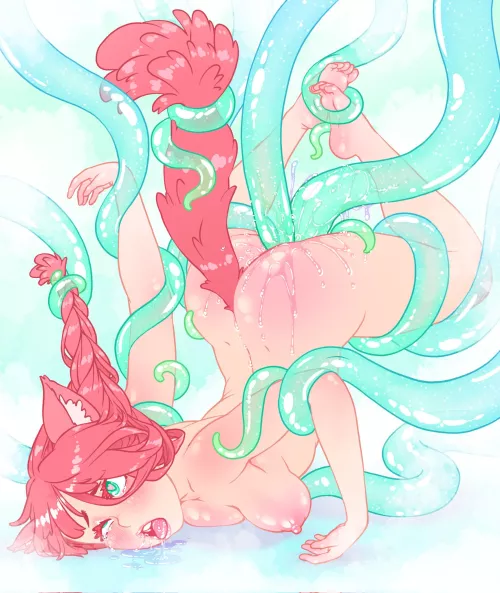 Cockdrunk for tentacles (@furujuru) by MxSummer