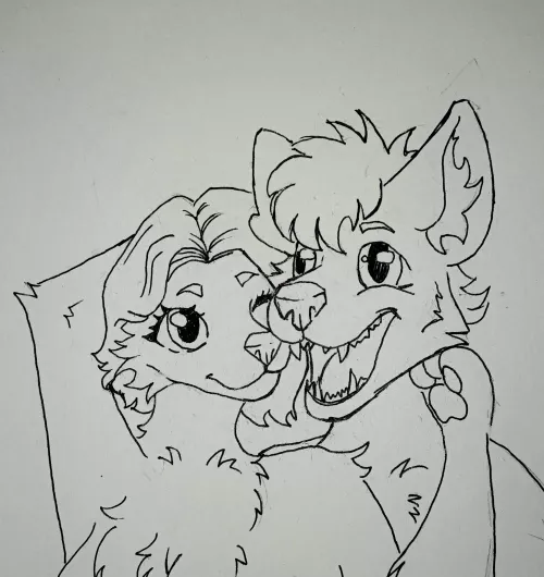 Doodling and then realised I forgot her ears?! by Asjacfurr