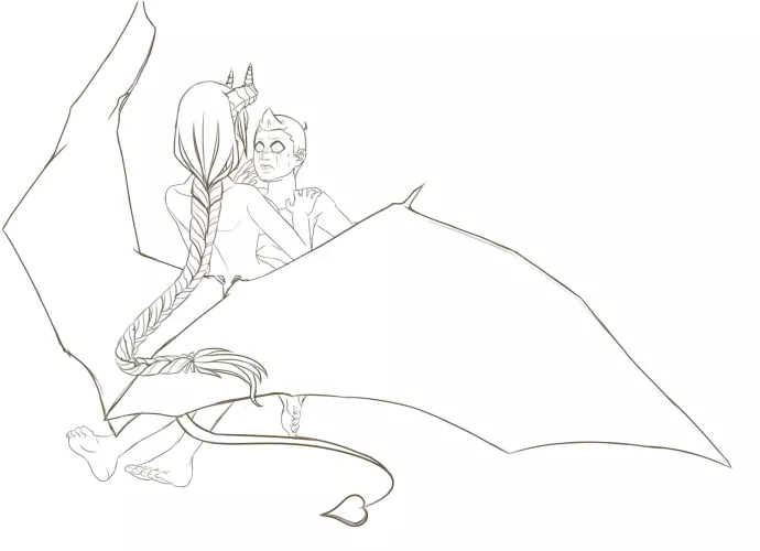 February doodle: the Syleilla by MousyLou91