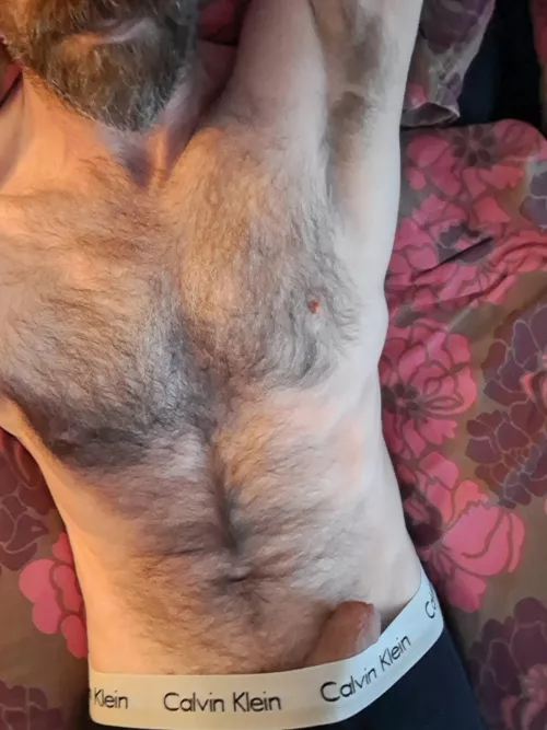 Forgot deodorant today. Hope no one minds the musky smell? by Gany-mede77