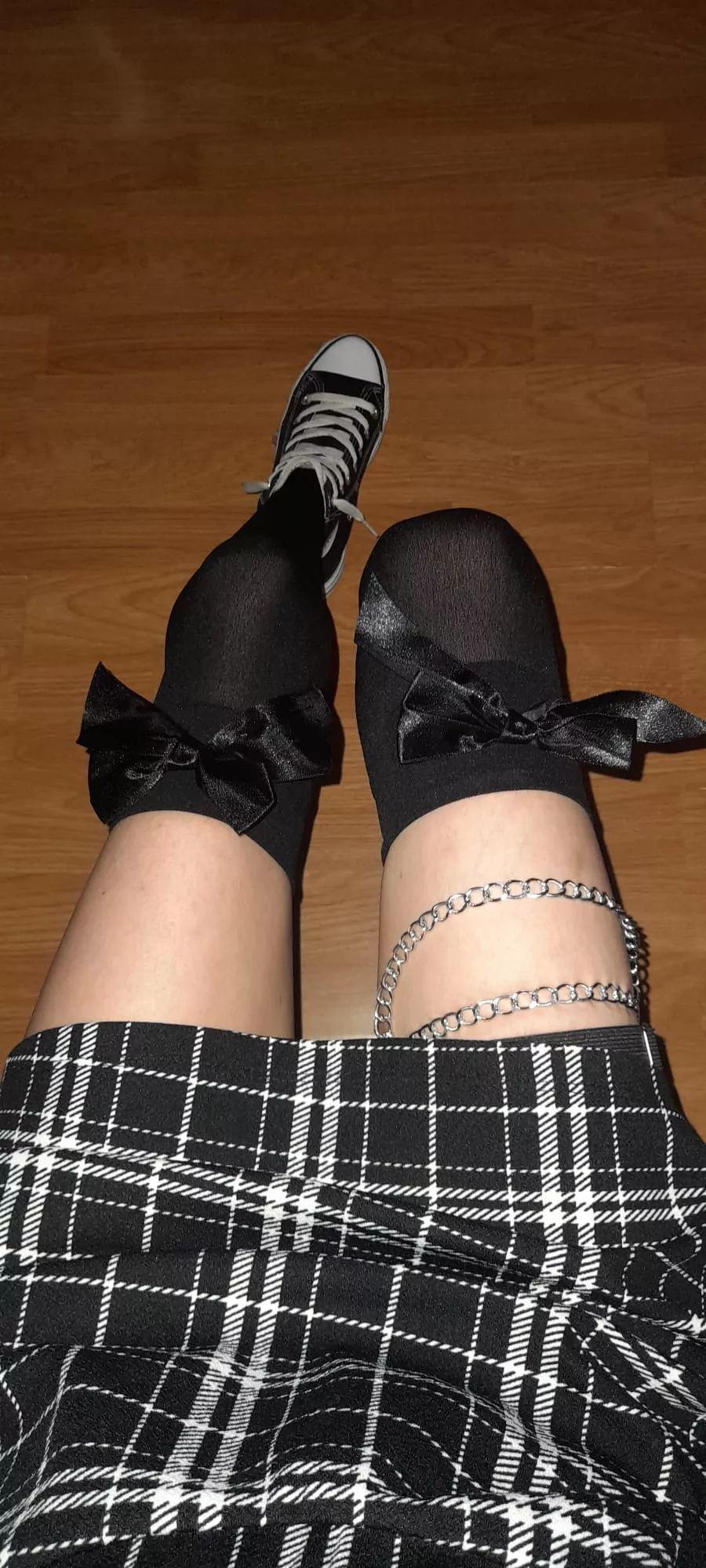 High tops and thigh socks? posted by KinkySoleMates