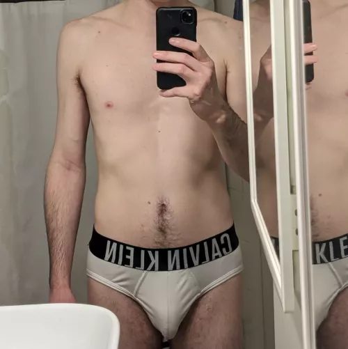 I have on White Calvin Klein Briefs today - what are you wearing? by zahakotk