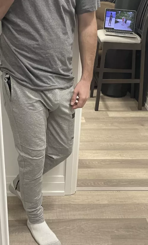 Is this too obvious for the gym? by FineBookkeeper9700