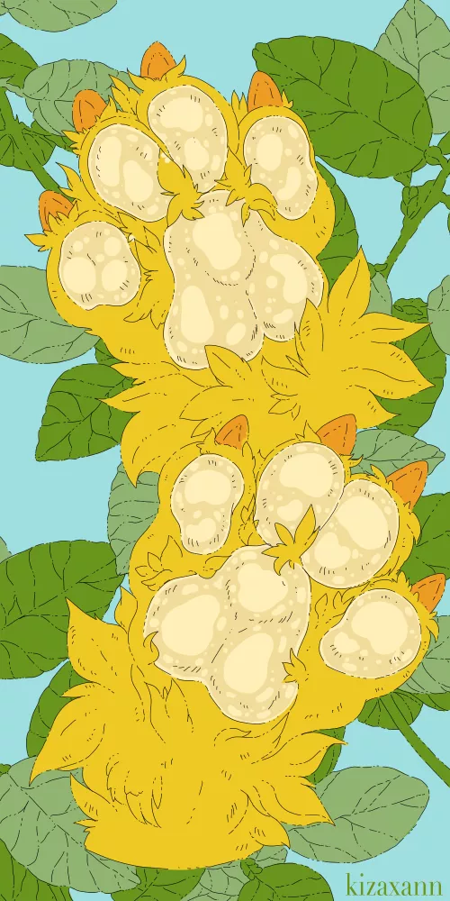 Lemon scented paws by me by pink_neko