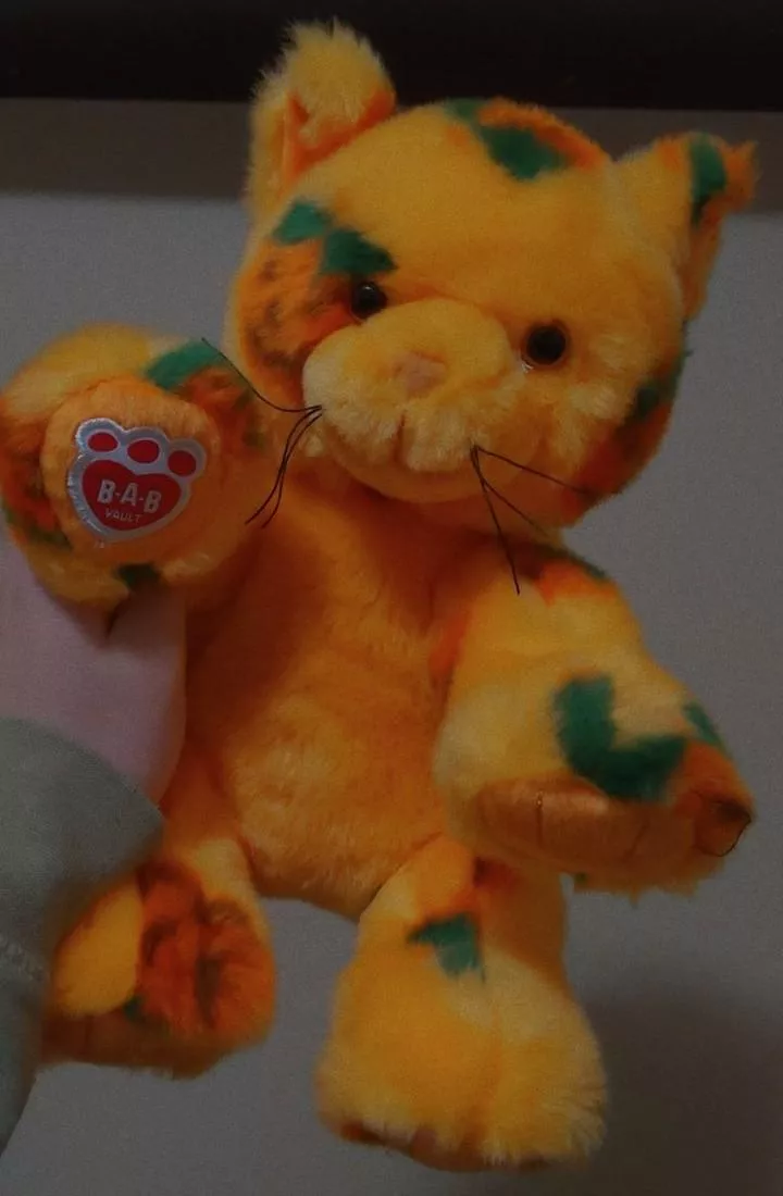 Mister took me to Build-A-Bear after work! 🎃🧡 posted by paddedpup_