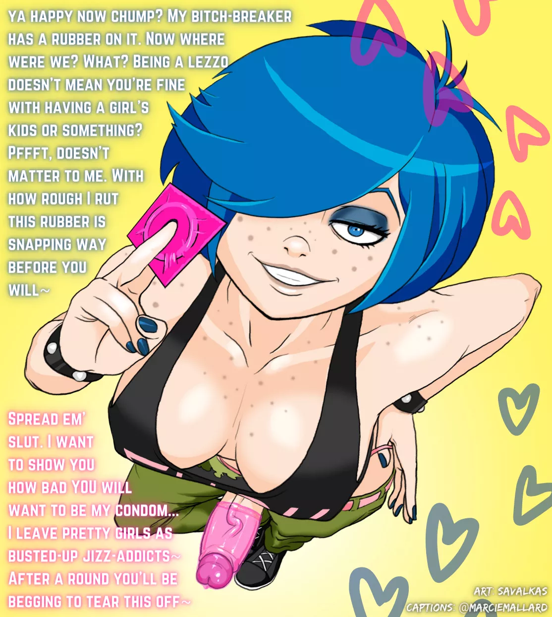 Ready to be a Kanker's condom?~ [Futanari] [Female POV] [Condom] [Goth] posted by MarcieMallard