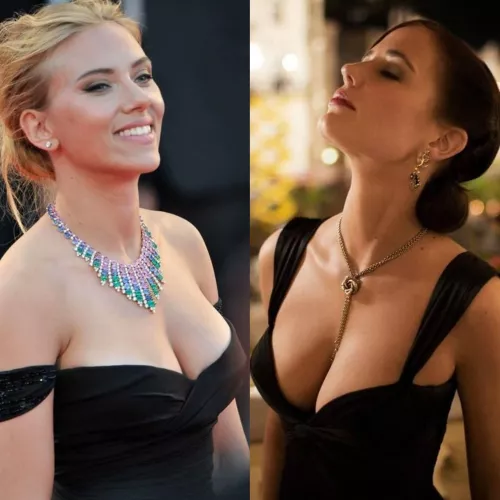 Scarlett Johansson vs Eva Green by wise_memer