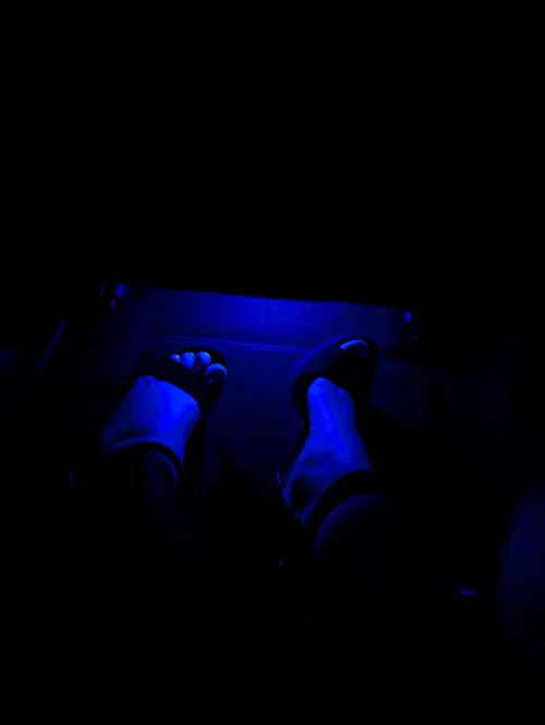 This Uber had some cool lighting! by Uvory_