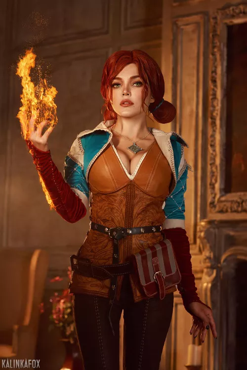 Triss Merigold by KalinkaFox [The Witcher 3] by kalinkafox