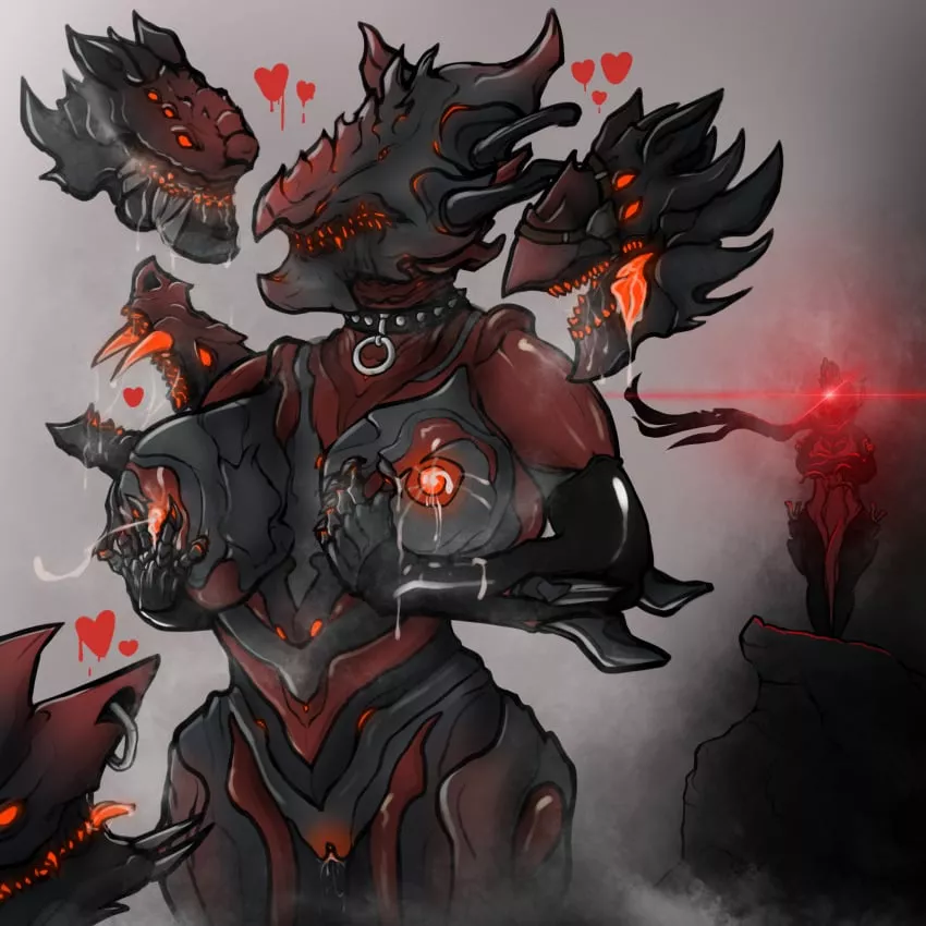 [Voruna + Female Umbra] Voruna Caught Lactating Again (DanDaGazZ1) posted by Darthmufin