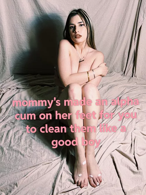 will you clean them with your tongue and don't leave any drop? by sanriokween