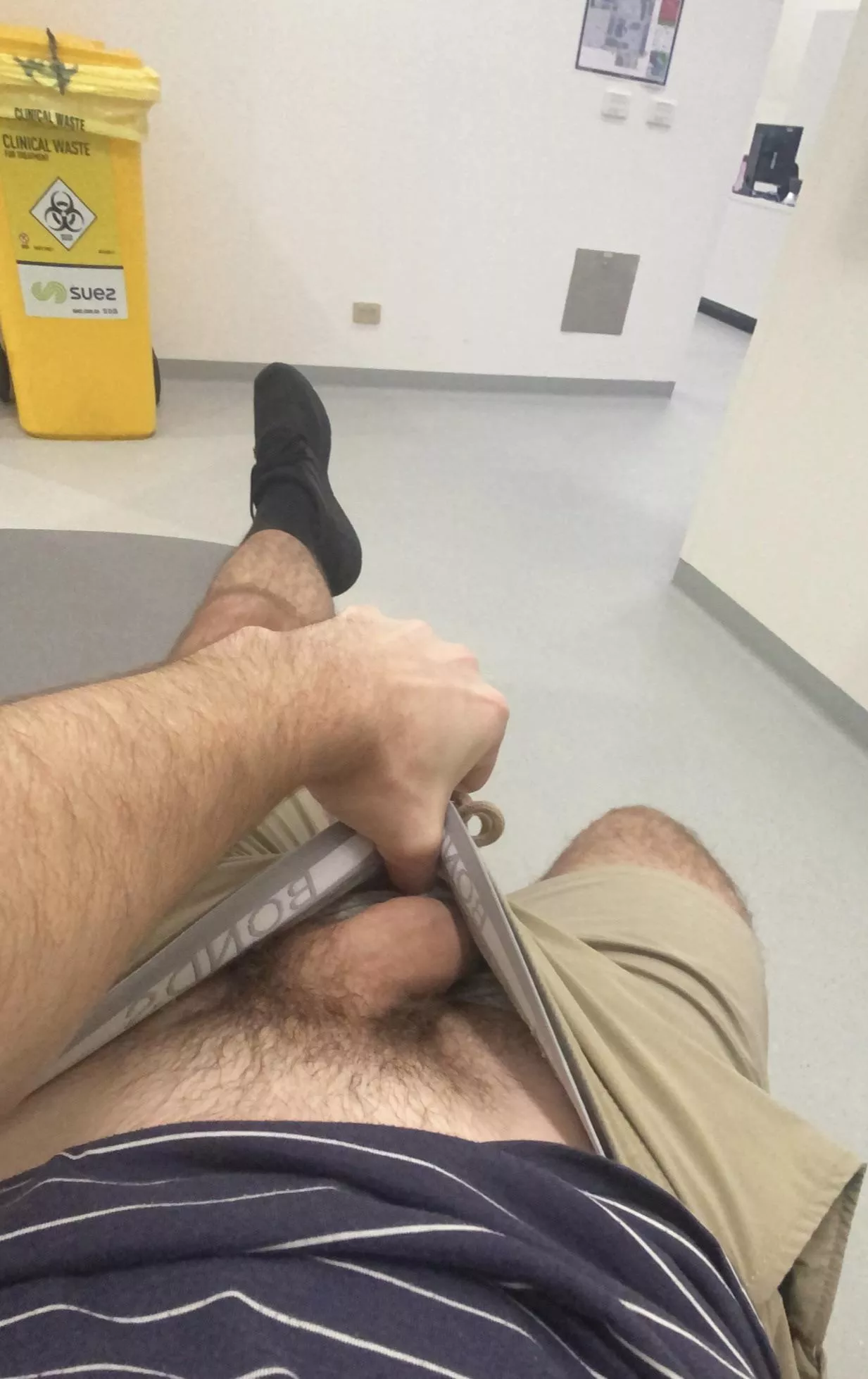 Wish a hot doctor would walk by and see my cock posted by maaxx_98