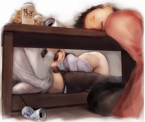 A secret under the table by unknown_froge