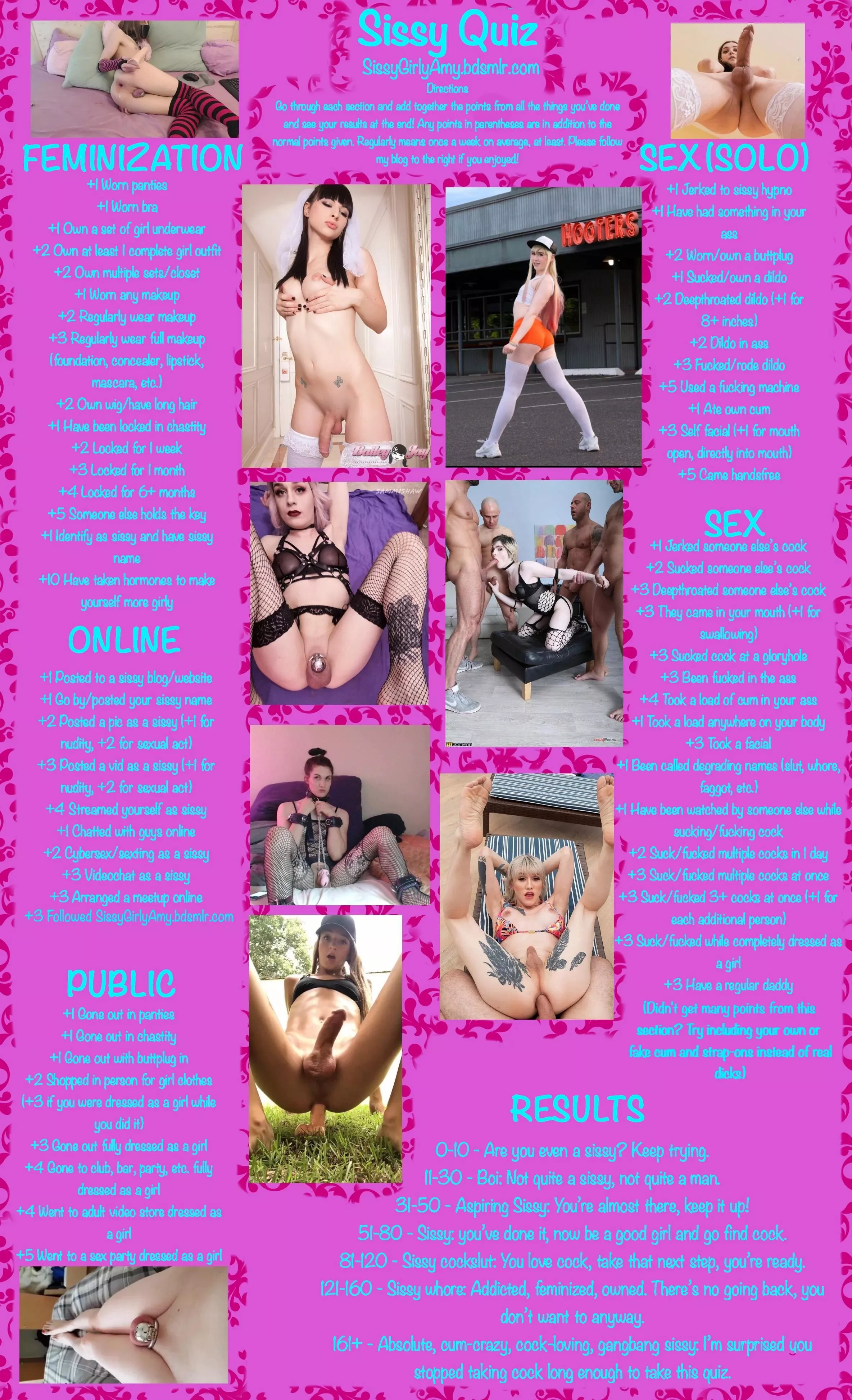 Another test for you girls! How many points do you have?? posted by denversissyboy