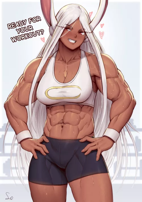 Gym Miruko (SpeedL00ver) [My Hero Academia] by TheTMoneyMan
