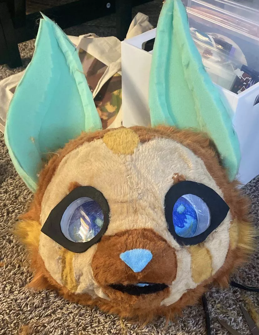Here’s a fursuit I’m currently working on posted by CitrusFurStudios