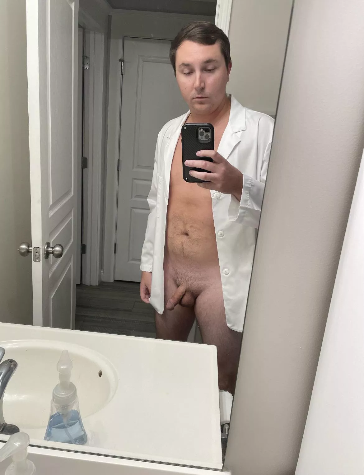 How do I look in a white coat? posted by WM9706