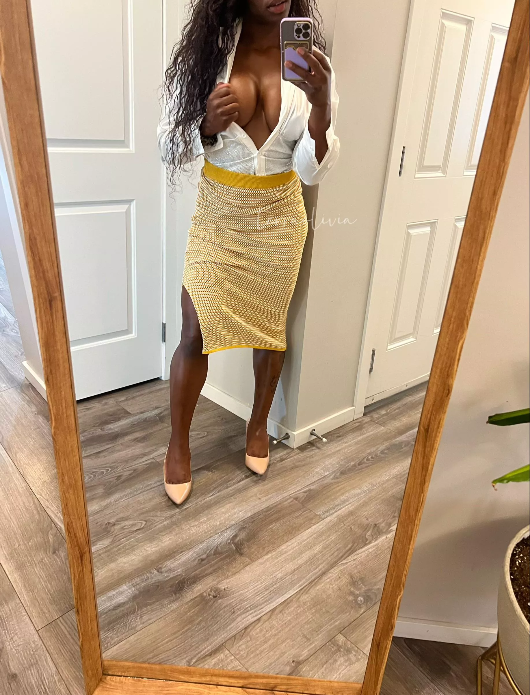 I come into your office to drop off a package. What happens next? posted by terraolivia