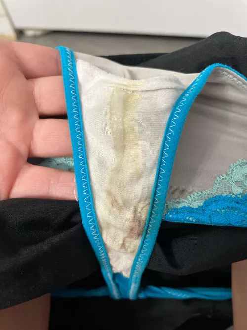 I smelled so fishy today, but didn’t realize I left skid marks by Harpersummer