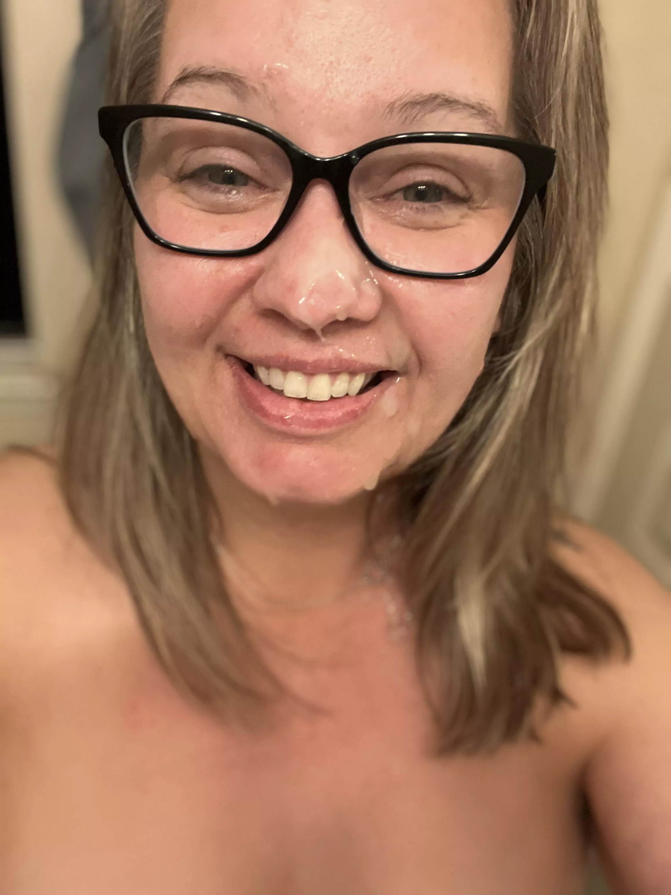 I swear I sucked him dry less than 24hrs ago. Where did all THIS cum from.. (45ish f) posted by CountrySpread