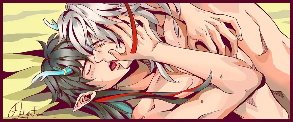 JingHeng Kissing [HSR] posted by EmmiliaThomas