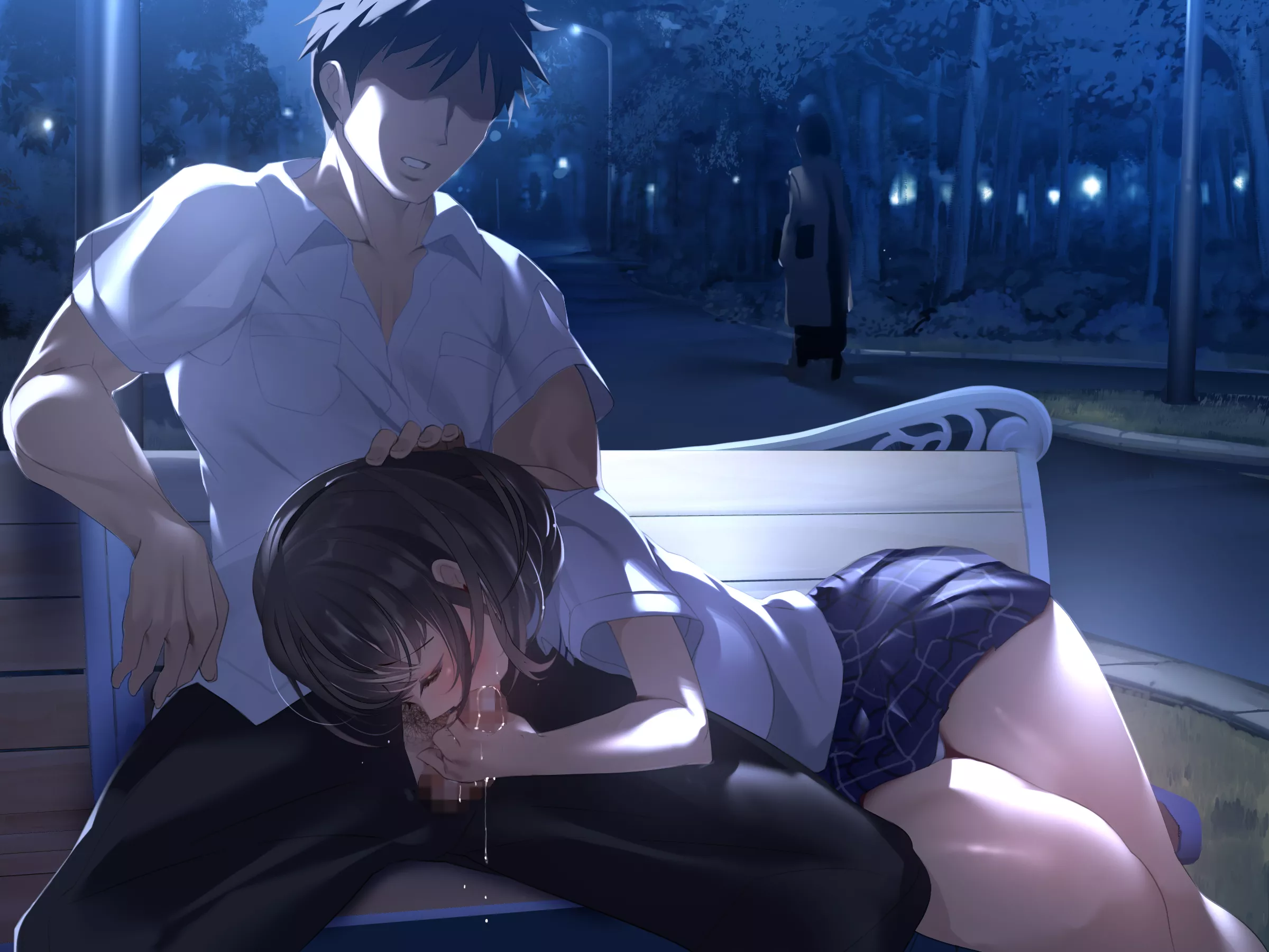 Late night stroll through the park with a friend (kaede_sayappa) posted by Oak_jack