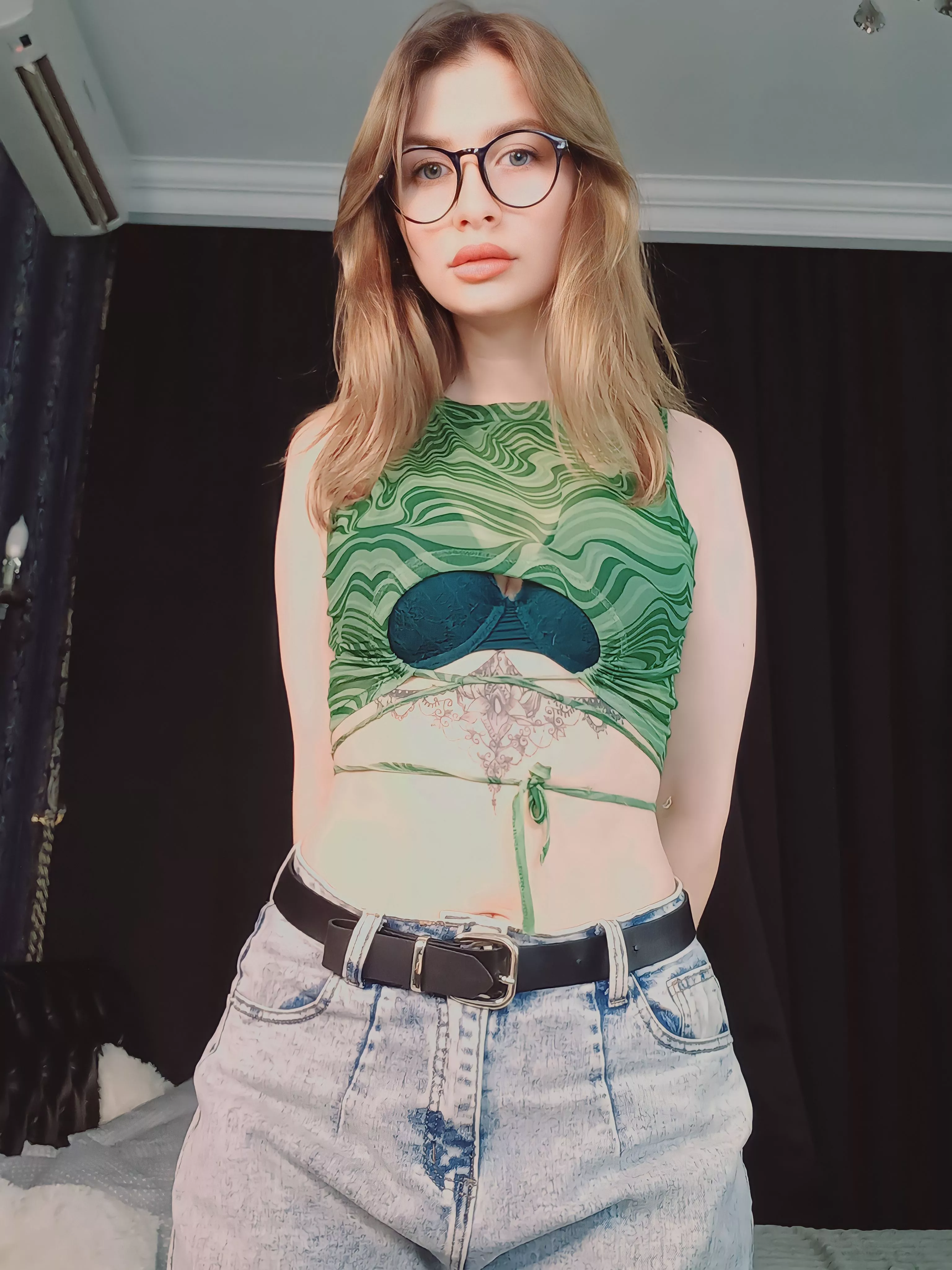 Maybe it’s too transparent to walk outside posted by JoyouslyNimble