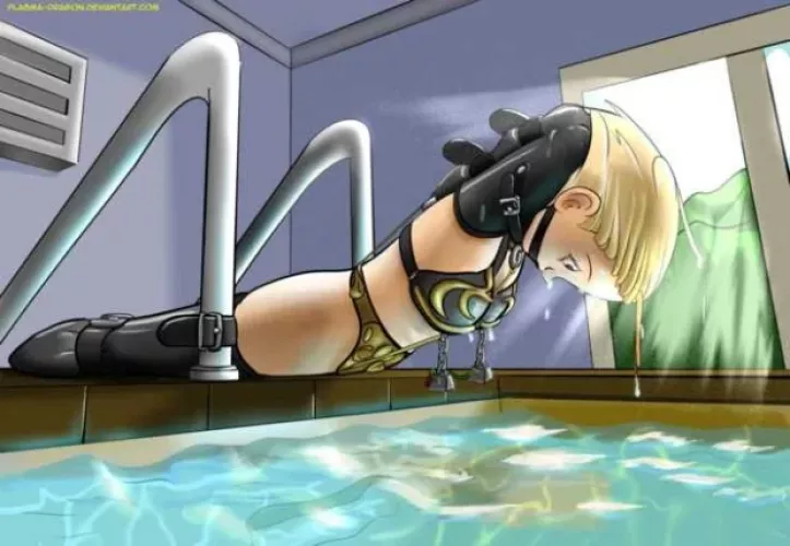 Poolside workout by SiarX