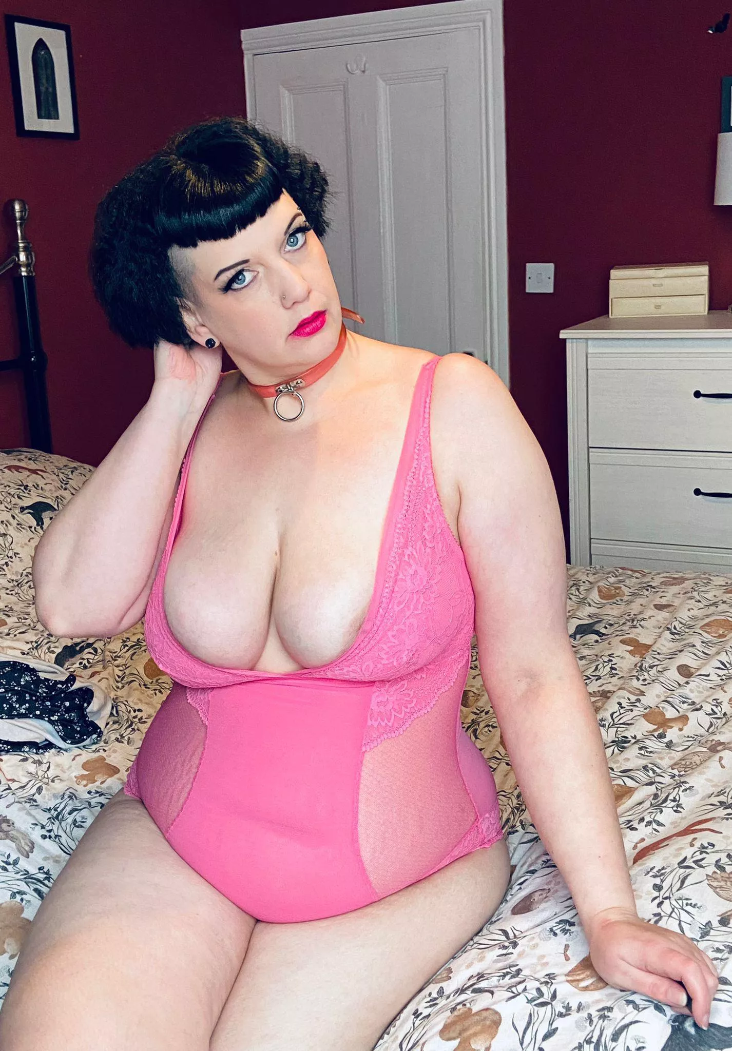 Pretty in Pink for my lunchtime play date xx posted by MsRosiePumpkin