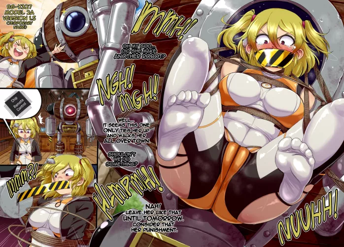 Robot malfunction (@CastagnoNsfw) by MxSummer